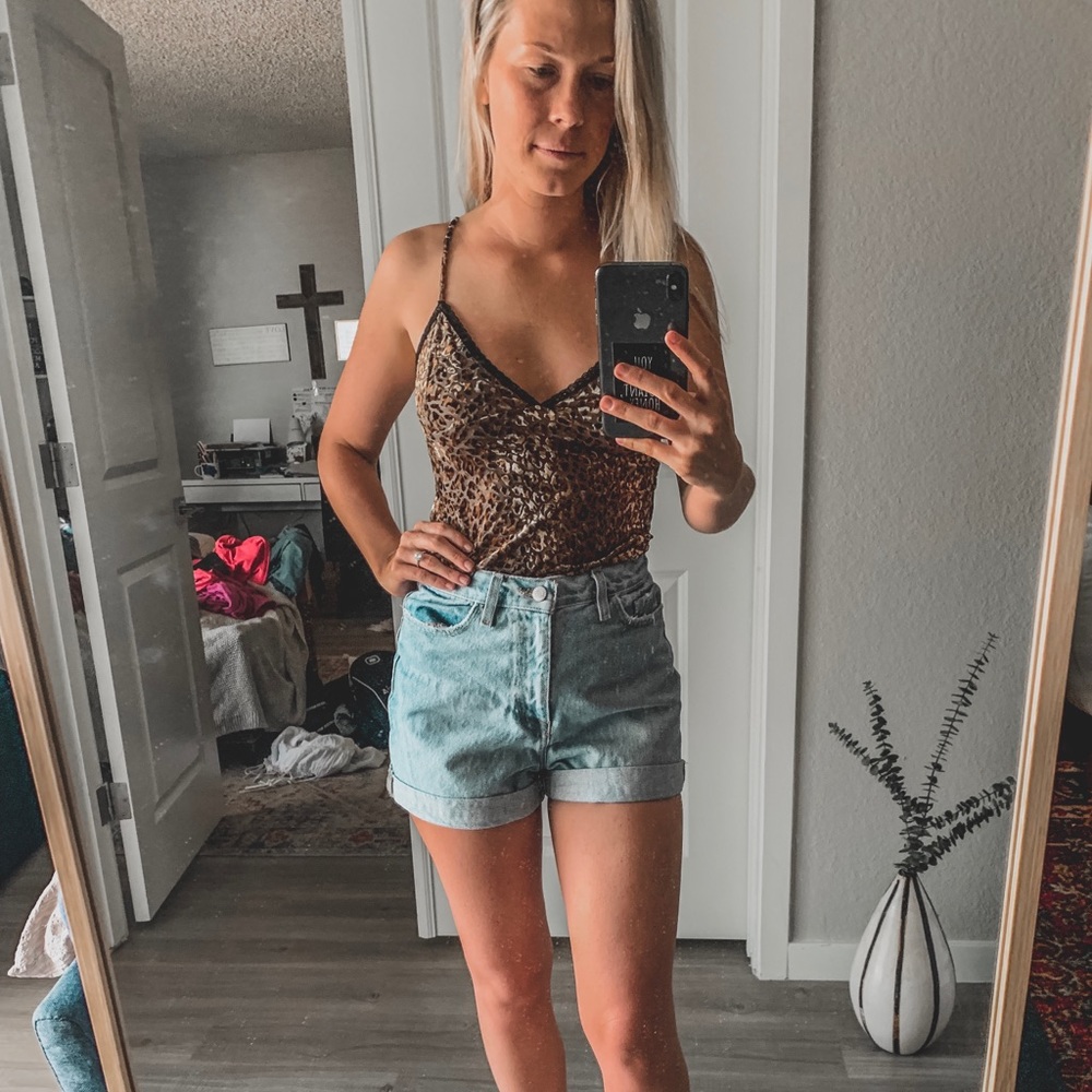 Velvet Leopard Tank